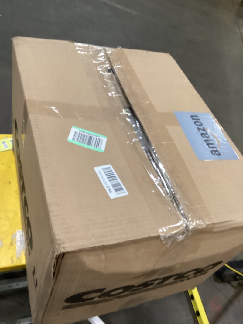 Condition photo showing As Is for Bedsure California King Comforter Set Burnt Orange - Bed in a Bag Cal King Bedding Set 7 Pieces, GentleSoft™ Pintuck Bed Set Gift for Family, Pinch Pleat Comforter with Sheets, Pillowcases & Shams California King 10 - Burnt Orange