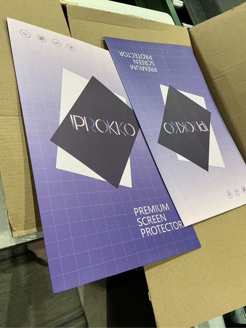 Condition photo showing Good Condition for iprokko 2 pack 22 inch anti-blue light monitor screen protector for 16:10 widescreen, removable anti glare blue light blocking screen filter, anti-uv eye protection pc computer film [washable wipes clean] 2pcs 22inch 16:10