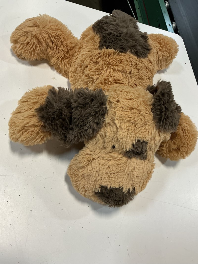 Condition photo showing Good Condition for weigedu floppy stuffed dog puppy plush toy, 20 inch, brown | huggable beagle labrador retriever stuffed animal dogs, lying down, super soft, for kid girl boy baby christmas birthday gift