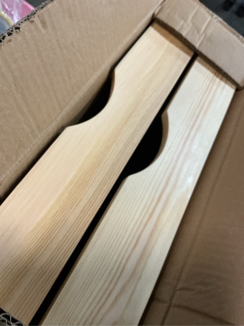 Condition photo showing As Is for Menkxi 2 Set Pull out Tray Cabinet Organizer Wooden Pull Drawers storage Slide out Pantry Shelf for Base Cabinet Kitchen Gentle Close Fully Assembled Accessories(Wood Color,21'' X 21'' X 3'') 21'' X 21'' X 3'' Wood Color