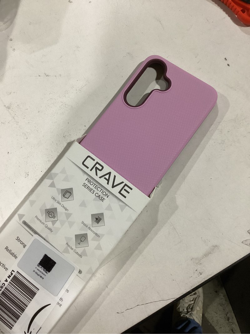 Condition photo showing Good Condition for Crave for Samsung Galaxy A55 Case, Shockproof Protection Dual Layer Case for Galaxy A55 (6.6 inch) - Lilac