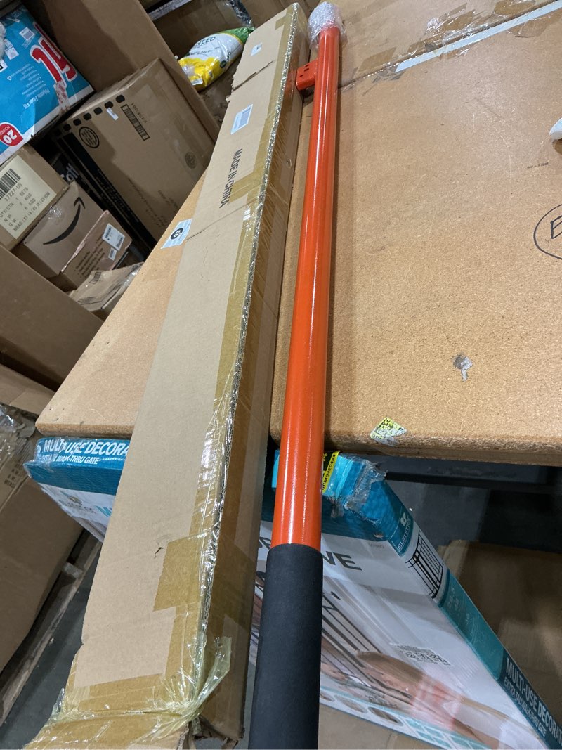 Condition photo showing Good Condition for log peavey steel handle log peavey tool - logger peavy hook log roller tool, max 19 inch opening felling log roller tool (47")