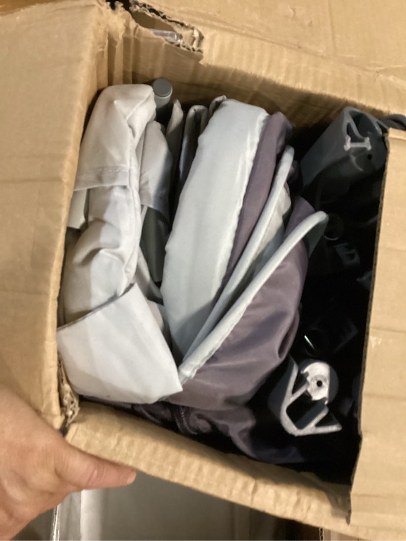 Condition photo showing Good Condition for Portable Baby Playard 4 in 1 Design, Foldable Baby Playpen with Removable Bassinet, Canopy and Changing Table, Infant Playrad, Nursery Center Travel Crib