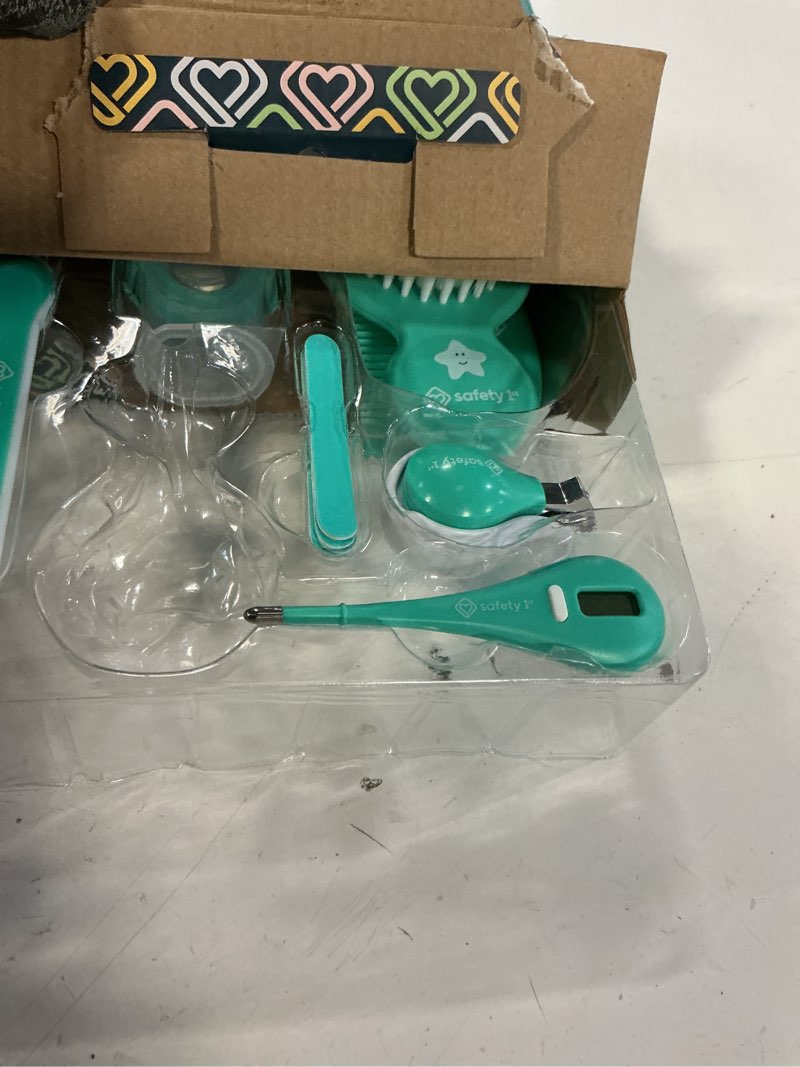 Condition photo showing As Is for safety 1st nursery care health & grooming kit, seafoam