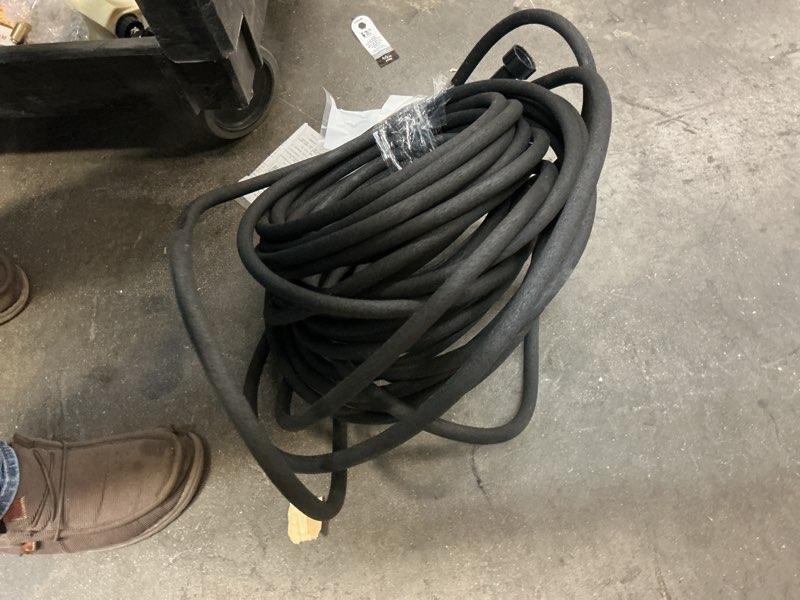 Condition photo showing As Is for element soakerpro soaker hose, 75' length, 3/8" diameter, black