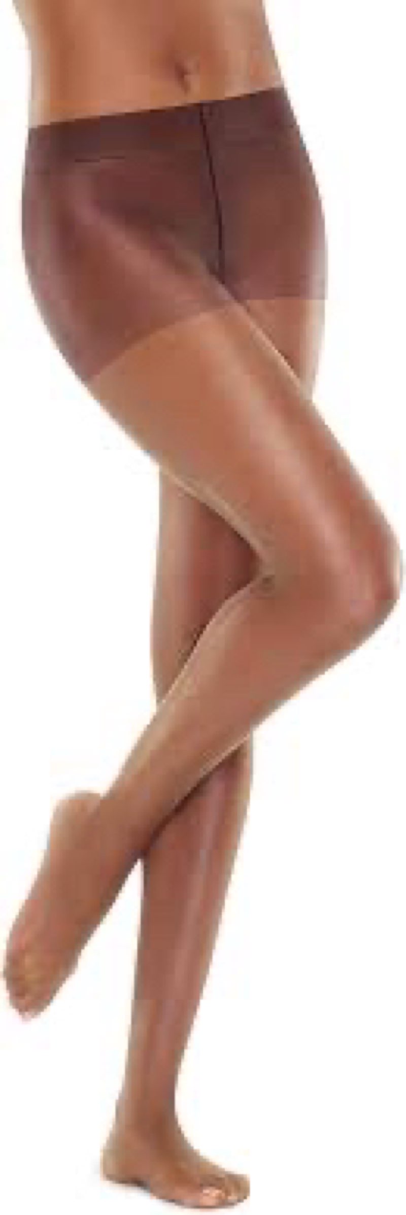 Hanes Perfect Nudes Pantyhose for Flawless Finish, Control Top, Ultra Sheer, Sheer Toe, Tan, Size Me