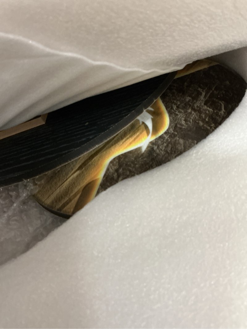 Condition photo showing Good Condition for 3D Wall Art Decor Led, Large Metal Wall Art with Lights, Remote Control Modern Hang Sculpture with Clock, Home Hanging Decor for Living Room, Bedroom, Office, Corridor, Entrance