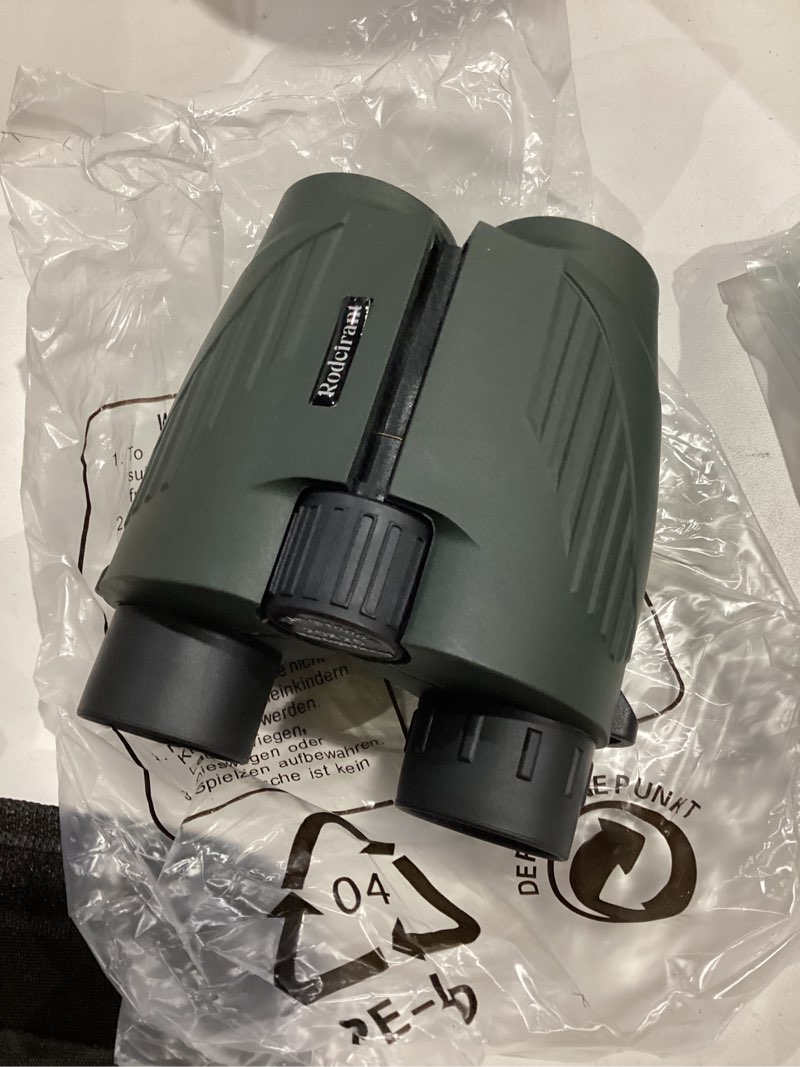 Condition photo showing Good Condition for 20x25 compact binoculars for adults,large eyepiece waterproof binocular,easy focus small binoculars for bird watching,hiking and concert, green