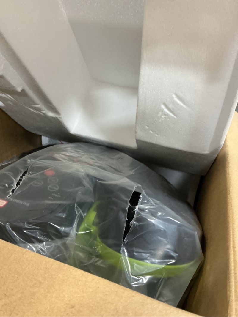 Condition photo showing New/Like New for under desk elliptical machine with remote control, 16 adjustable speed electric ellipse leg exerciser pro as seen on tv for senior, portable quiet seated pedal exerciser 002-806-black green