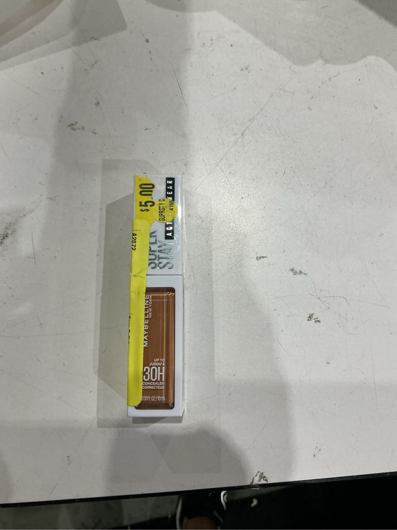 Condition photo showing Good Condition for maybelline super stay longwear liquid concealer, full coverage, 50, 0.33 fl oz