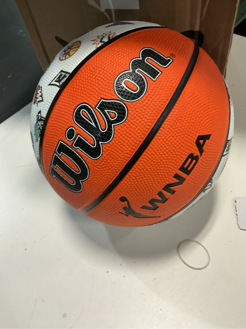 Condition photo showing Good Condition for WILSON WNBA All Team Basketball Rubber Cover