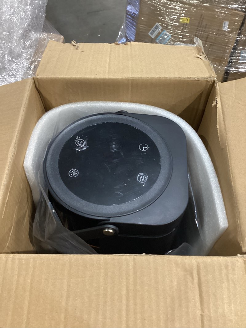 Condition photo showing Good Condition for portable electric space heater - 1500w ptc ceramic fast safety heat heaters with remote, timer, 70° swing, led display and child lock for office bedroom home indoor use black without flame lamp
