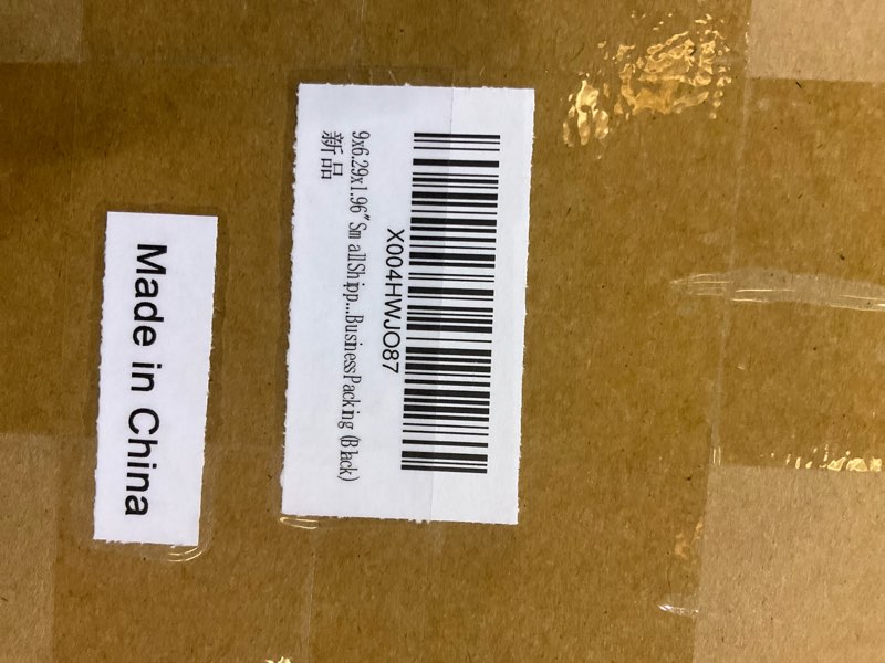 Condition photo showing Good Condition for Small shipping business packing, black