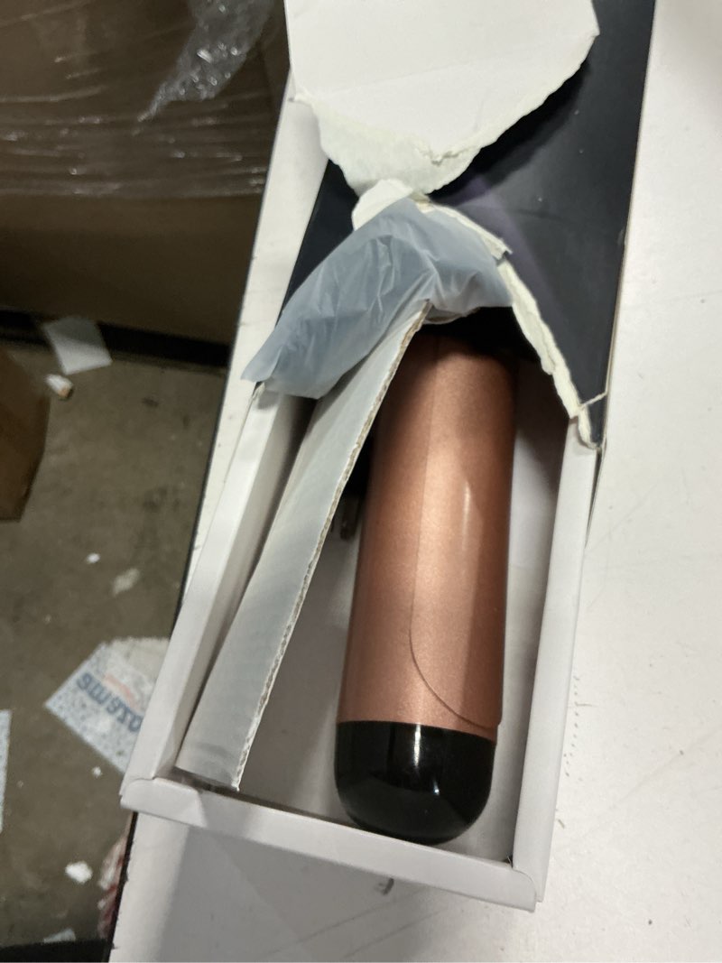 Condition photo showing As Is for 2 inch curling iron extra long barrel for long hair, large barrel curling wand ceramic tourmaline with lcd display,10 temps, dual voltage 2 inches