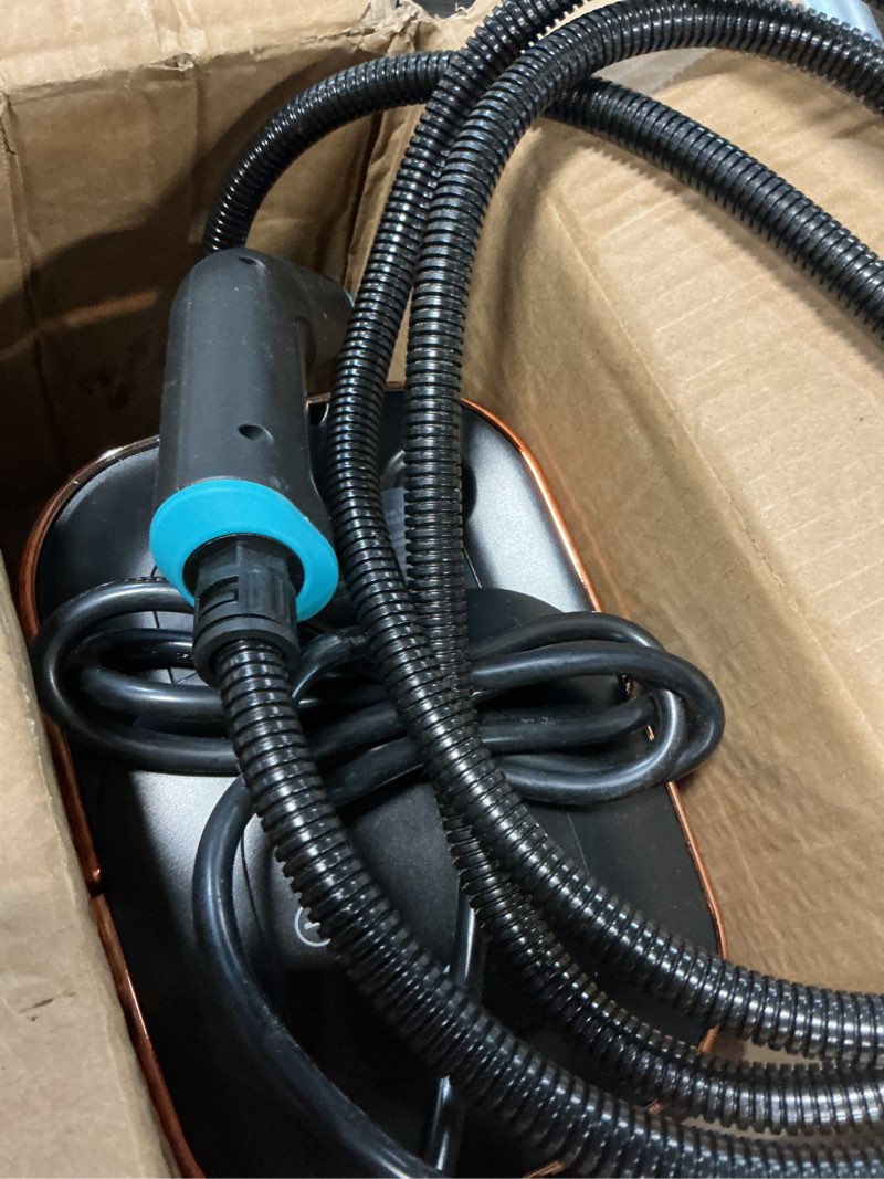 Condition photo showing Good Condition for beamnova 1.25l steam cleaner, handheld pressurized car steamer, rose gold | 42oz water container, portable high pressure steam machine for cleaning auto detailing automotive engine vehicle interior black & rose gold