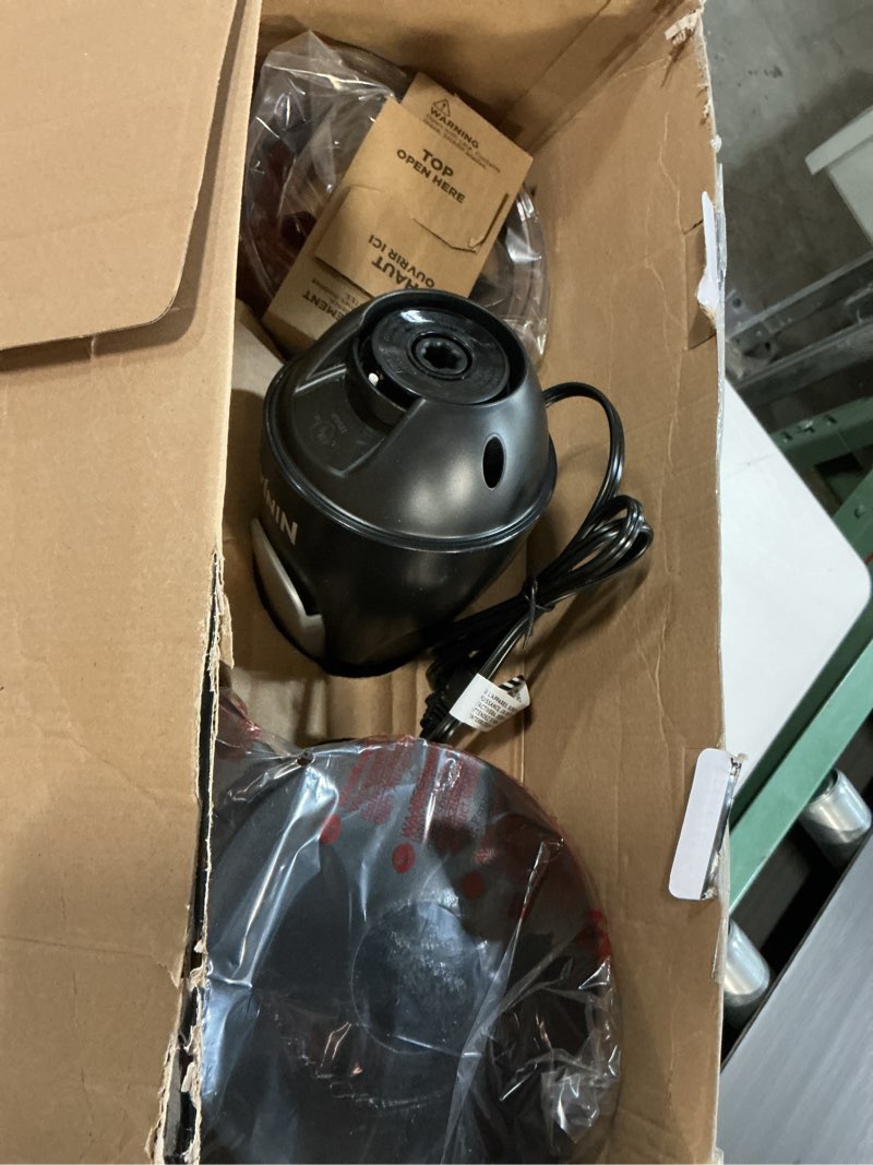 Condition photo showing Good Condition for Ninja QB1004 Blender/Food Processor with 450-Watt Base, 48oz Pitcher, 16oz Chopper Bowl, and 40oz Processor Bowl for Shakes, Smoothies, and Meal Prep,Black Black 48 ounces