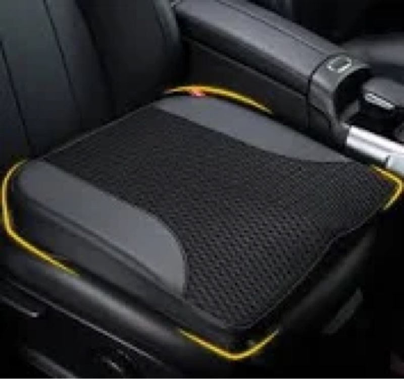 GUGUZ Car Seat Cushion Comfortable Auto Seat Cushion, Memory Foam Car Seat Cushion for Driving, Reli