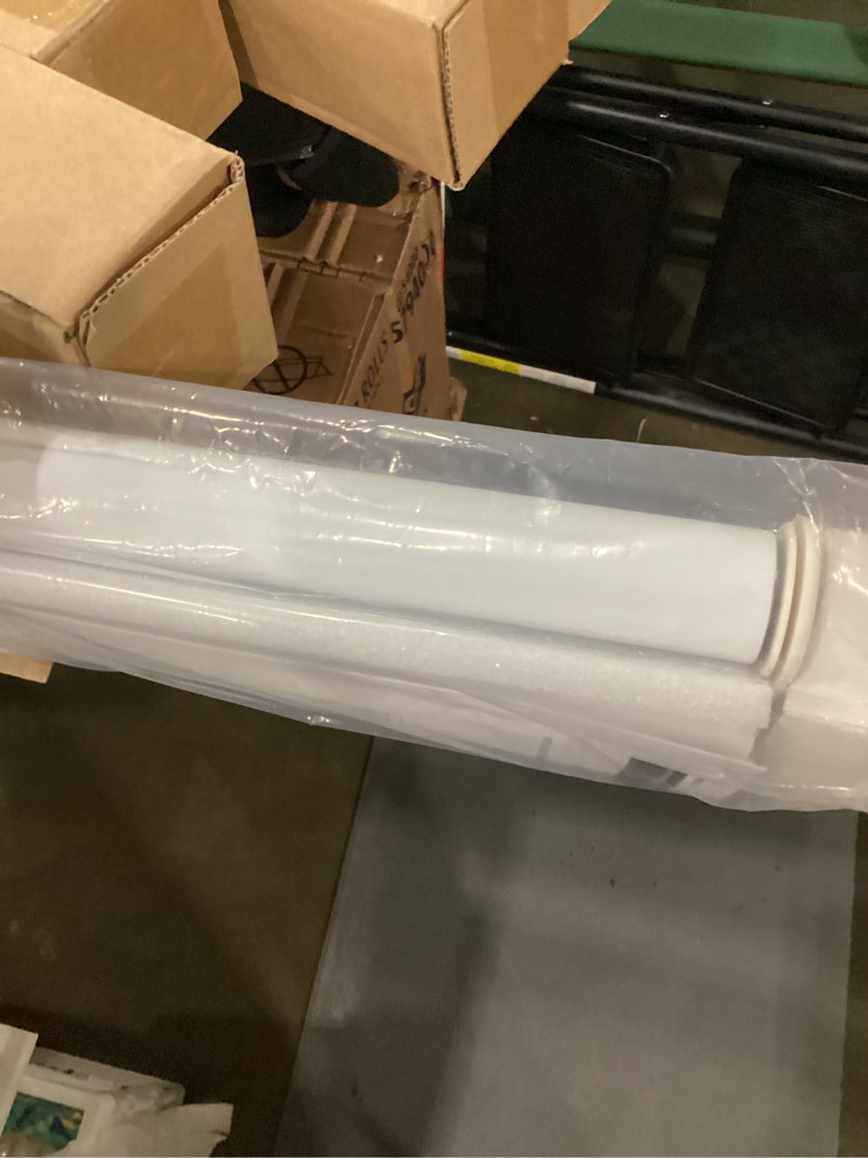 Condition photo showing New/Like New for LazBlinds No Tools No Drill Cordless Roller Shades, 100% Blackout Blinds for Windows, Thermal Insulated UV Protection Roll Up Blinds for Windows, 42" W x 72" H, White White 42" W x 72" H