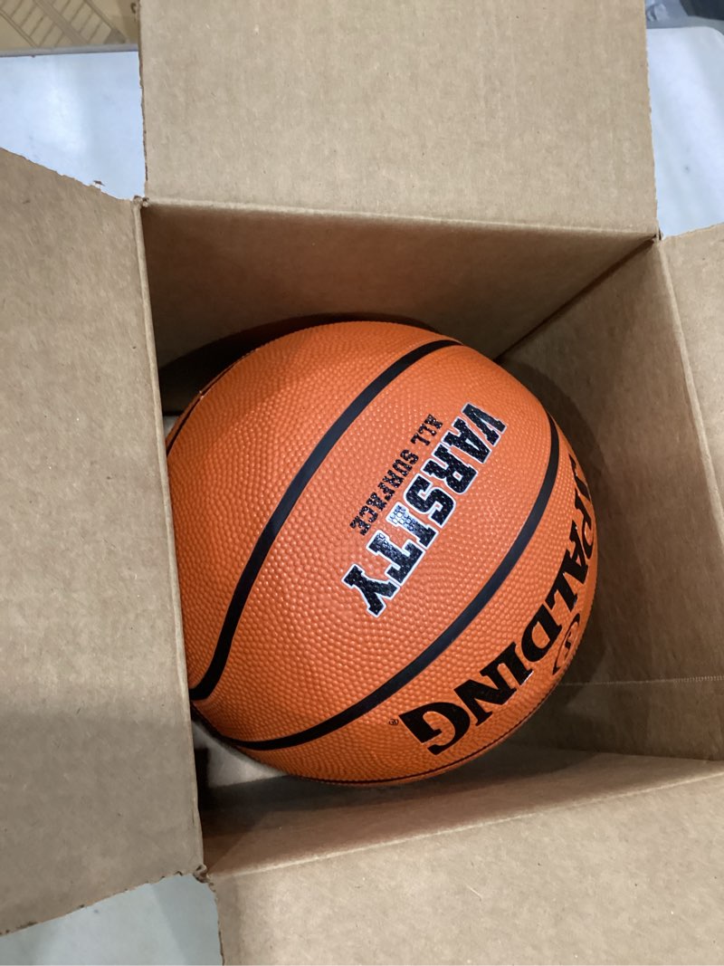 Condition photo showing Good Condition for spalding outdoor basketballs