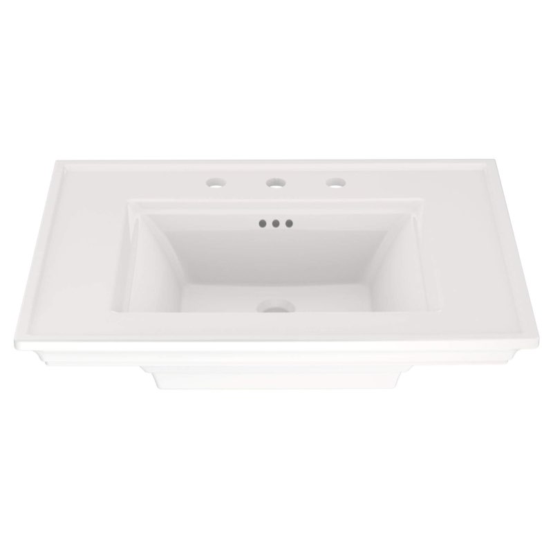 American Standard 297008.02 Town Square S Pedestal Sink Top-8" Centers, 8-inch, White