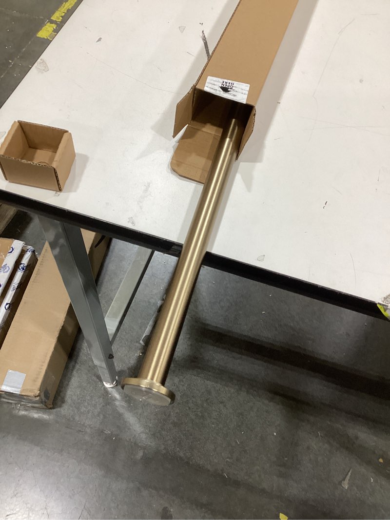 Condition photo showing Good Condition for Ivilon Tension Curtain Rod - Spring Tension Rod for Windows or Shower, 36 to 54 Inch. Warm Gold 36" to 54" Warm Gold