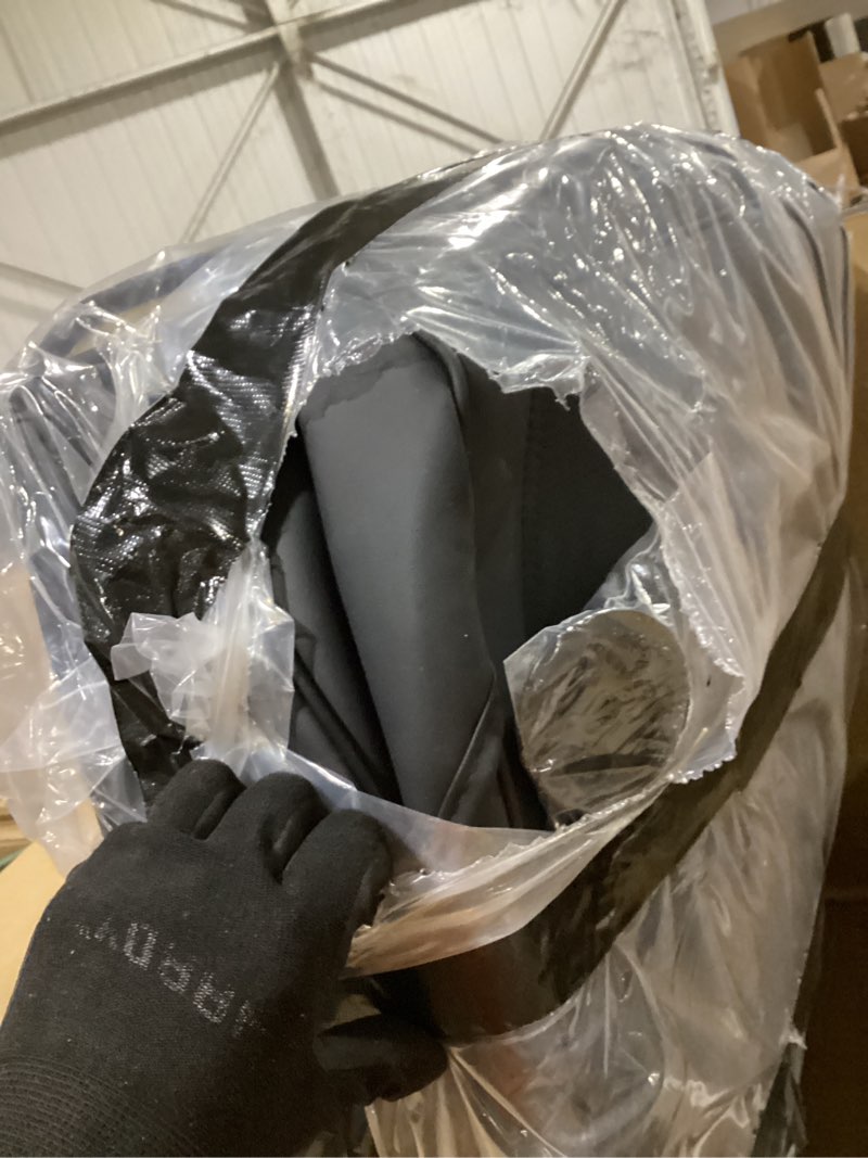 Condition photo showing As Is for FREESOO Black Car Seat Covers Full Set, Universal Leather Seat Covers for Cars Trucks SUV, Waterproof Car Seat Cover Back Seat and Front, Breathable Car Seat Protector Cushion Fit for Most Vehicles Black #1 F9 Full Set - 5PCS