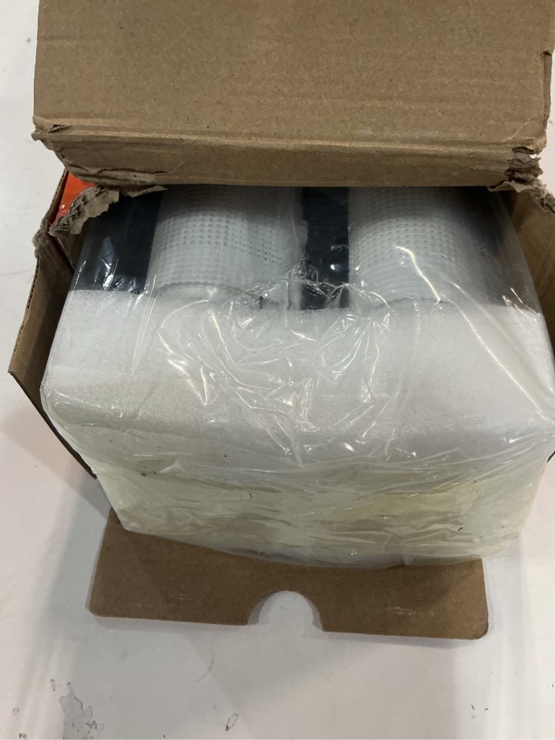 Condition photo showing Good Condition for (2 Pack) Retractable Baby Gate for Stairs & Doorways,55" Wide x 33.6" Tall Easy Installation Mesh Dog Gate for Indoor & Outdoor Use,Pet and Dog Safety Gate for Hallways(White) White 33.6" Tall x 55" Wide(2 Pack)