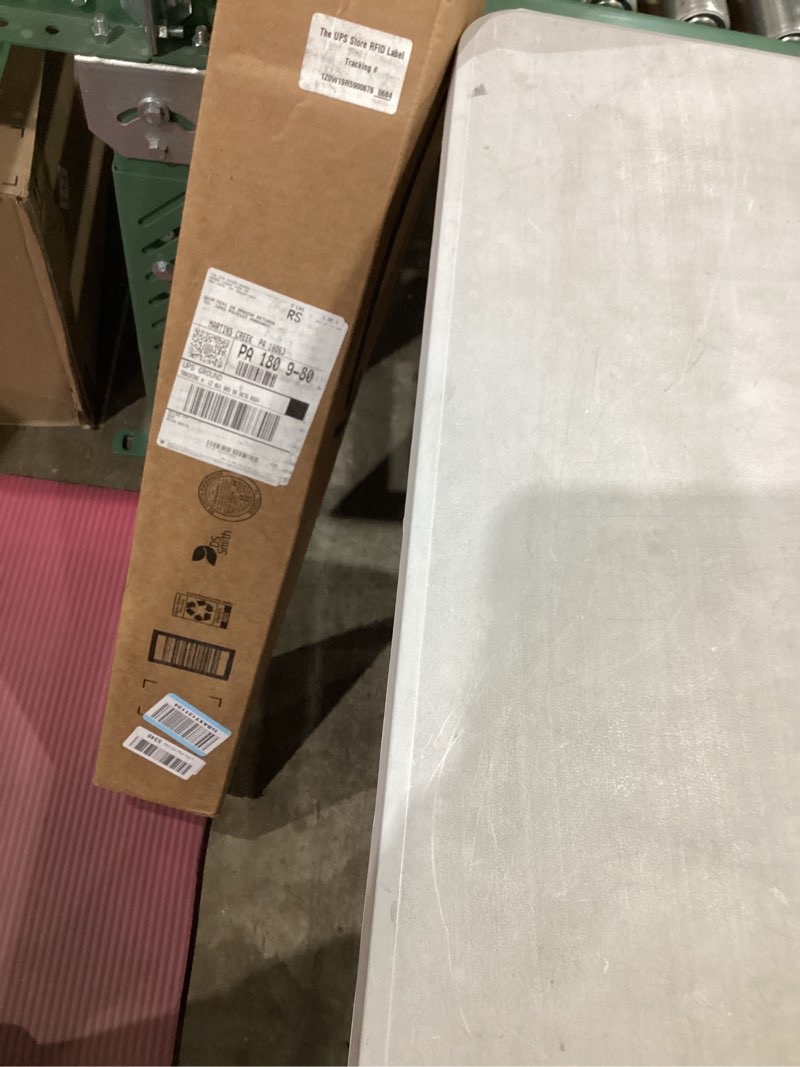 Condition photo showing New/Like New for rabbitgoo Marble Contact Paper for Countertops, Self Adhesive Peel and Stick Wallpaper, Removable Kitchen Counter Top Contact Paper for Old Furniture, Gold Matte Granite, 35.4 x 78.7 Inch 35.4" x 78.7" Matt