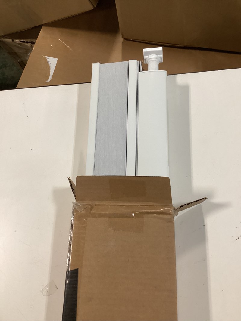 Condition photo showing Good Condition for lazblinds no tools no drill cordless cellular shades, top down bottom up (tdbu) honeycomb shades for home, blackout light blocking thermal insulation blinds for windows, 20" w x 48" h, white blackout - white 20" w x 48" h