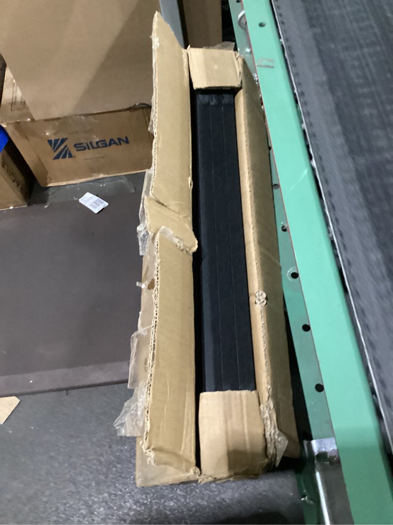 Condition photo showing As Is for 3x4 Picture Frame Set of 3 for Tabletop or Wall, 3 x 4 Wall Gallery Poster Photo Frame with Shatter Resistant Plexiglass, 3 Pack, Black Black 3x4 inch