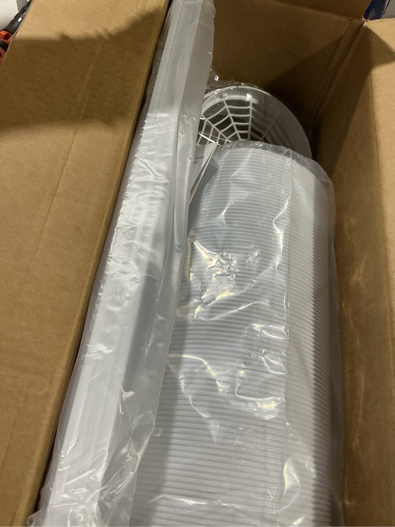 Condition photo showing Good Condition for insputer portable ac window vent kit with universal coupler, new adjustable air conditioner window seal kit for sliding vertical/horizontal window(include 5.9" exhaust hose) 17-64in