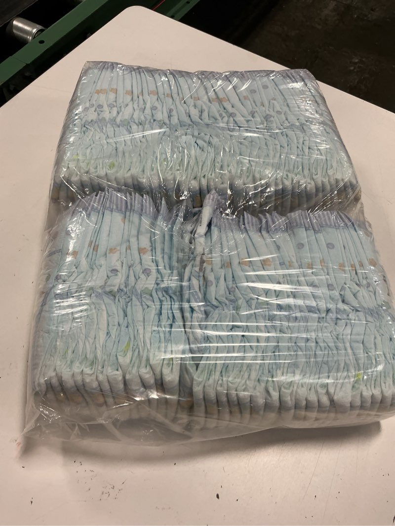Condition photo showing Good Condition for incomplete luvs size 3 baby diapers, platinum protection bluey diapers for day & night, size 3, 234 count (packaging may vary) size 3 234