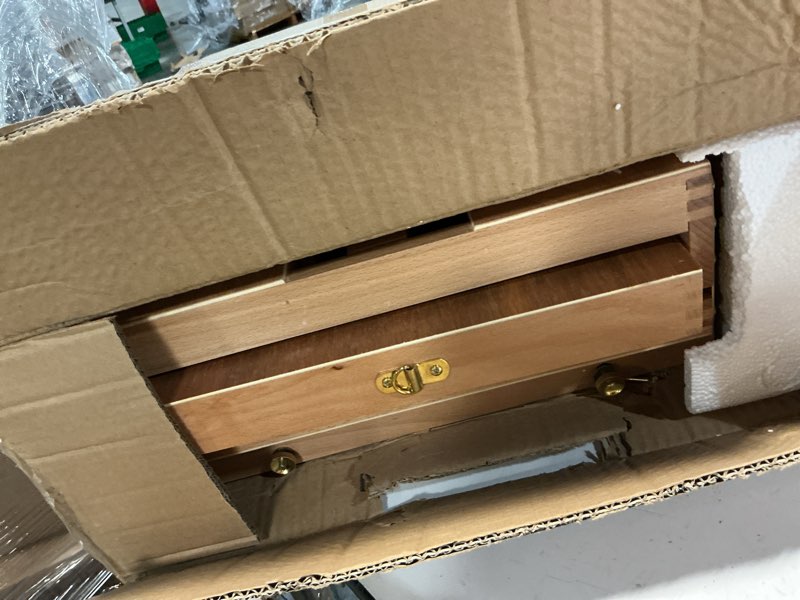 Condition photo showing Good Condition for 4 less co french easel wooden sketch box portable folding art artist painters tripod stand