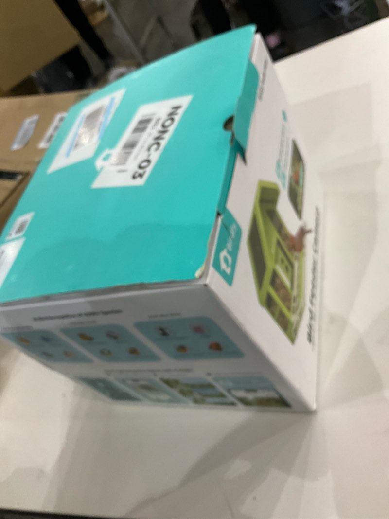 Condition photo showing As Is for Birdfy Smart Bird Feeder with Camera, Durable Metal Bird Feeders for Outdoors, Auto-Detect & Record HD Videos, Instant Alerts & Live View, Solar Powered, Weatherproof for Backyard, Ideal Gift for Mom AI (7-Day Trial)