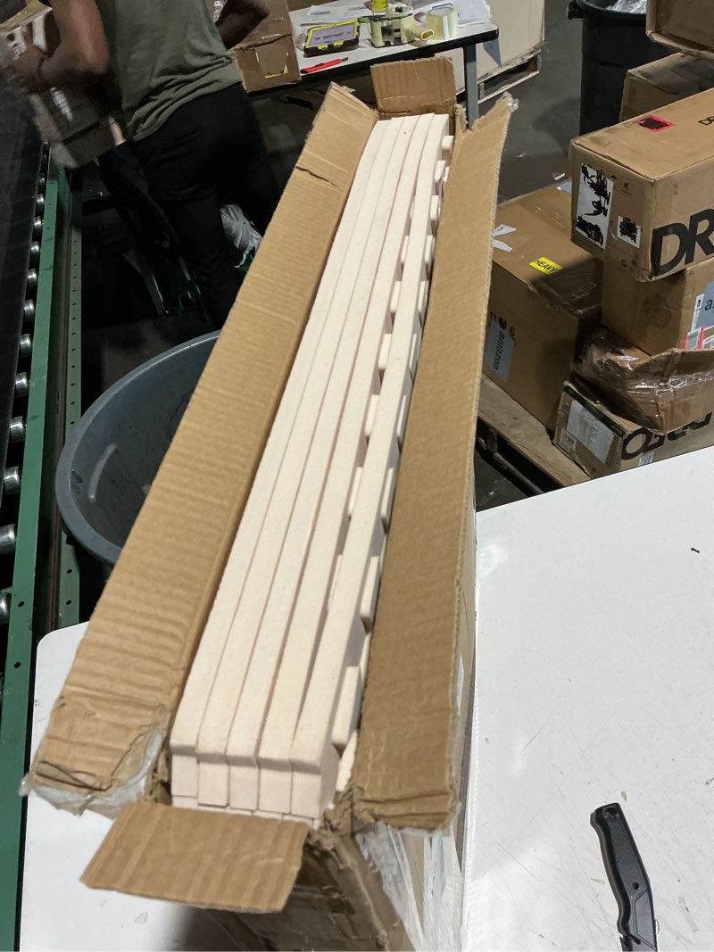 Condition photo showing Good Condition for prosourcefit wood grain puzzle mat ½-inch, 6 eva foam interlocking floor tiles (24 sq ft) for secure indoor room workout flooring and playmat light oak - 24 sq ft - 6 tiles