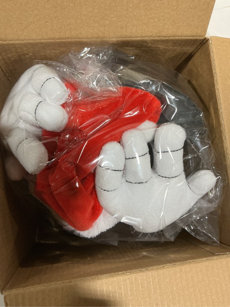 Condition photo showing Good Condition for Christmas Tree Topper with Colorful String Light, Stretchable Body Jack Huggers with Santa Hat, Poseable Handmade Tree Topper for Halloween Christmas Party Decor (Jack Tree Topper)