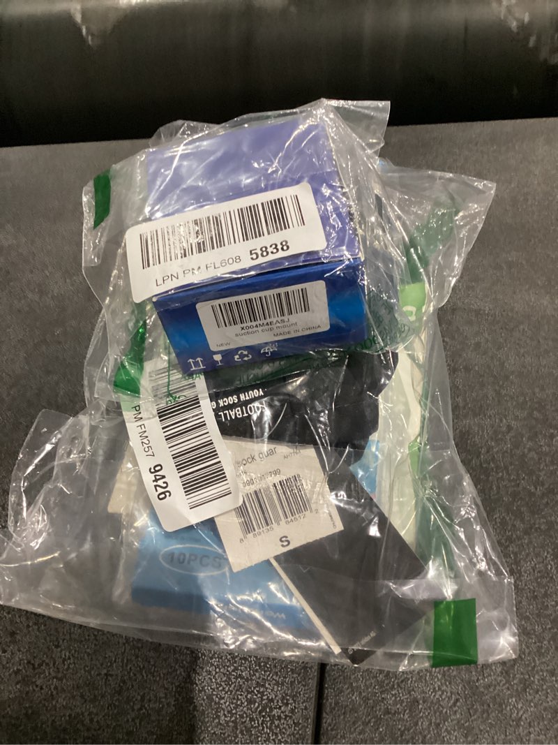 Condition photo showing As Is for packs of several things 