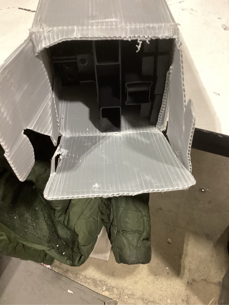 Condition photo showing As Is for Twin Bed Frame - 18 in Sturdy Platform Bed Frame Twin Size, Heavy Duty Metal Bed Frame No Box Spring Needed, Quick & Easy Assembly, No Noise, Black Twin 18 INCH