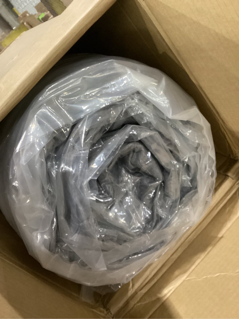 Condition photo showing New/Like New for novilla full size mattress in a box, 10 inch gel memory foam mattress full for cool night sleep & pressure relief, mattresses with thermally balanced foam core for enhanced support & breathability full 10 inch grey
