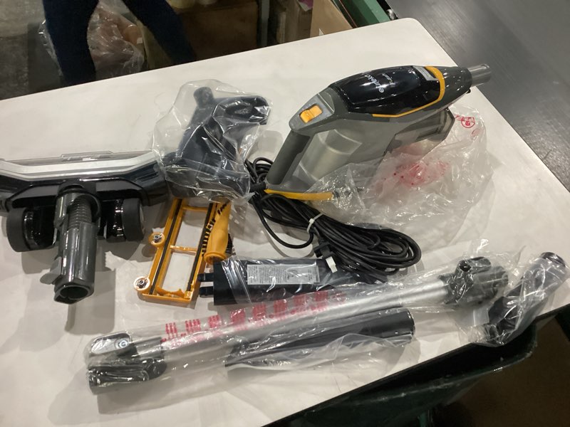 Condition photo showing Good Condition for *Not Tested * Eureka Flash Lightweight Stick Vacuum Cleaner, 15KPa Powerful Suction, 2 in 1 Corded Handheld Vac for Hard Floor and Carpet, Black