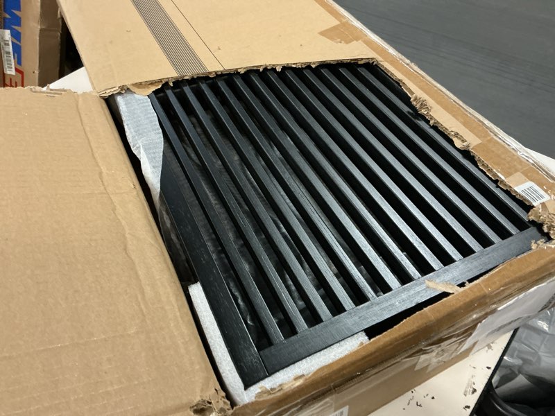 Condition photo showing Good Condition for Bamboo Dining Bench, 35 inch Farmhouse Decor Indoor Kitchen Table Bench, Entryway Shoe Rack Bench Solid Bamboo Benches for Living Room, Hallway, Bedroom, Bathroom Long Black