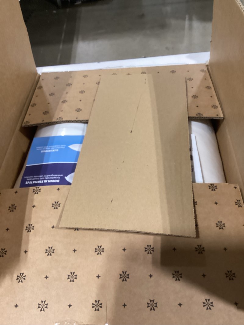Condition photo showing New/Like New for beckham hotel collection bed pillows standard/queen size set of 2 - original soft down alternative pillow for sleeping - soft support for back, stomach or side sleepers queen / standard white
