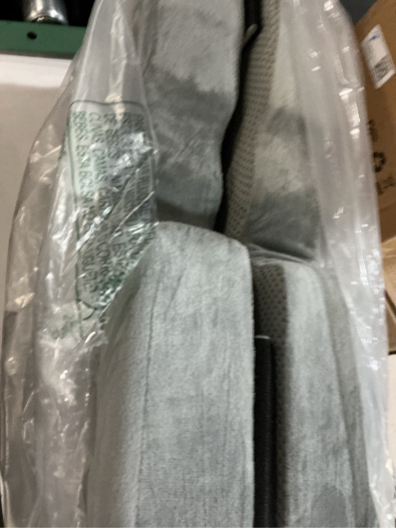 Condition photo showing Good Condition for Memory Foam Bed Sore Cushions for Butt & Tailbone, Adjustable Pressure Relief Cushion (16–20”) for Long Sitting & Sleeping, Donut Pillow for Tailbone, Perfect for Office, Car, Wheelchair (light gray)