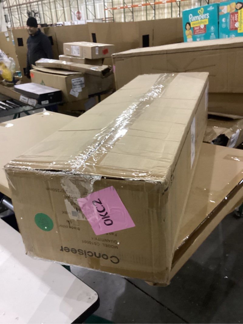 Condition photo showing New/Like New for Conciseer Modern Ceiling Fans with Lights, 100 Inch Ceiling Fan with Light and Remote,Living Room Li