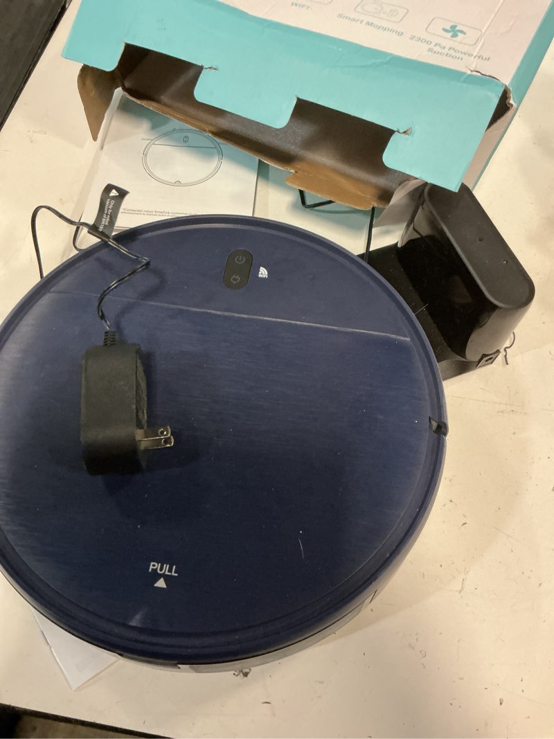 Condition photo showing Good Condition for ZCWA Robot Vacuum and Mop Combo,2.4GHz WiFi Link Vacuum Robot,4 Cleaning Mode Robotic Vacuums Cleaner,APP/Remote Aspiradora Robot,Self-Charging Robot Vacuum for Pet Hair,Stains,Carpets,Corner Purple