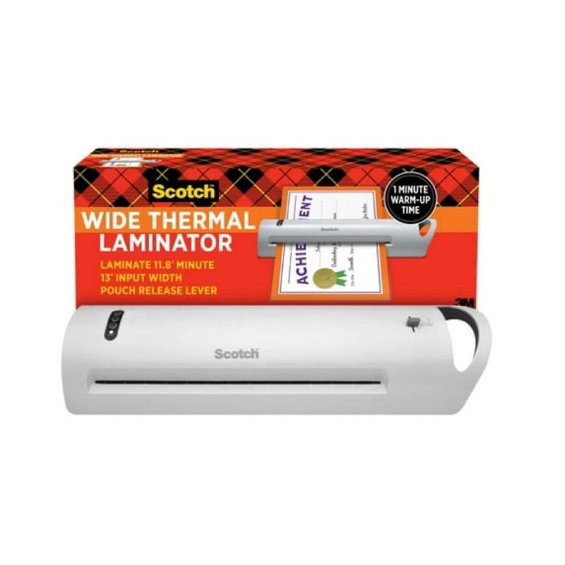 Scotch Advanced Thermal Laminator TL1302X, 13" Wide, 1 Machine