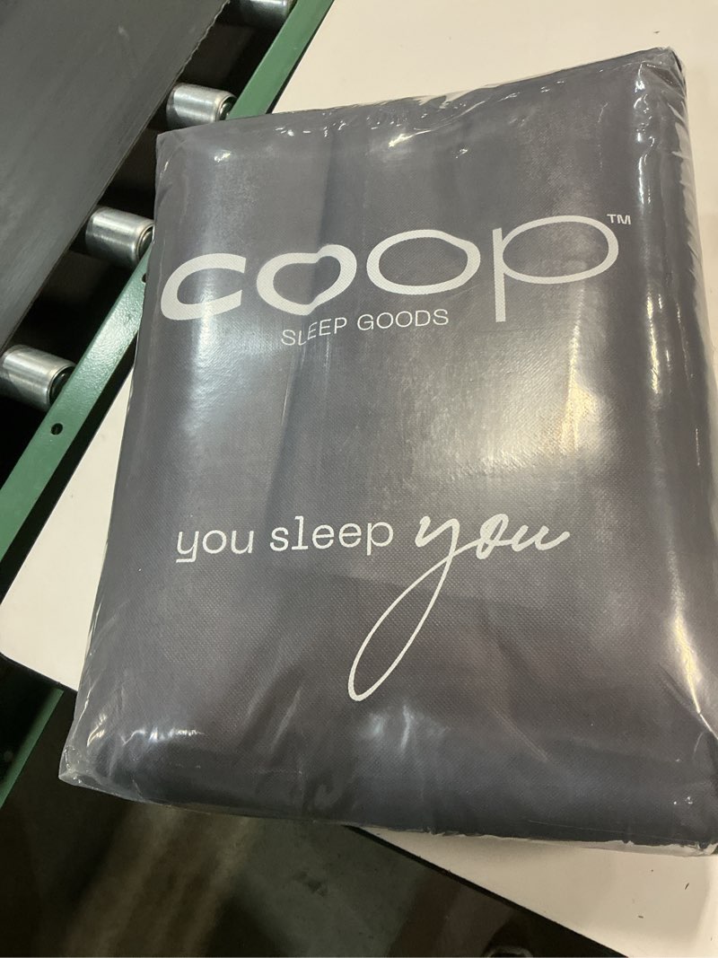 Condition photo showing New/Like New for coop home goods essence down alternative pillow set of 2, king size, best pillows for sleeping, adjustable alternative to down pillows, luxury hotel pillow for back, stomach or side sleepers essence king classic