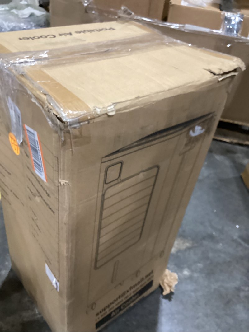 Condition photo showing As Is for portable a/c