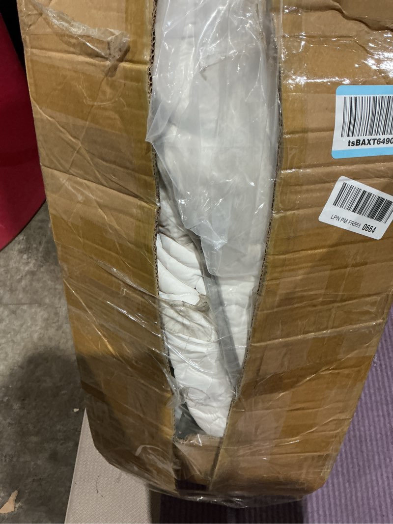 Condition photo showing As Is for portable foldable recording vocal booth studio equipment for crisp dry echo free vocals at home & on the road - easy to assemble & travel bag included (standard, off-white) standard off-white
