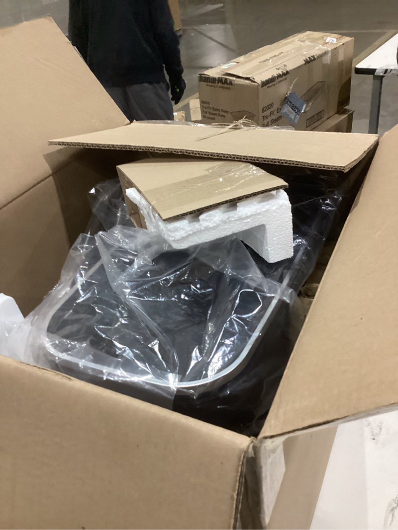 Condition photo showing As Is for Ninja DZ550 Foodi 10 Quart 6-in-1 DualZone Smart XL Air Fryer with 2 Independent Baskets, Smart Cook Thermometer for Perfect Doneness, Match Cook & Smart Finish to Roast, Dehydrate & More, Grey (Renewed)